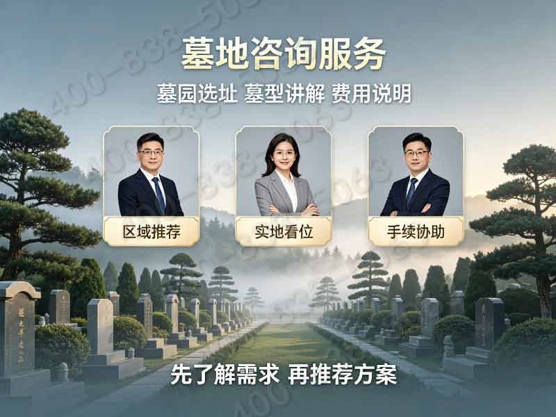 万安公墓城区稀缺园林墓碑梯度价位 对比周边墓园价格优势明显详解