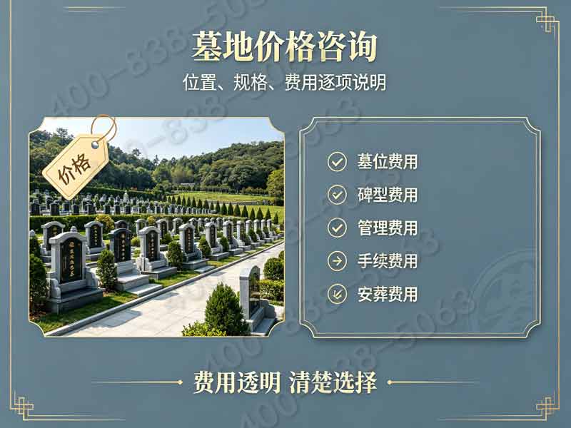 万安公墓城区园林墓碑分层价位 交通配套福利同步领取详解